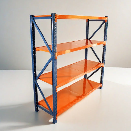 Sturdy Garage Shelves - Adjustable 4-Tier Storage Solution