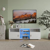 LED Modern TV Stand with Drawer and Media Console