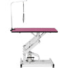 Pink Hydraulic Pet Grooming Table