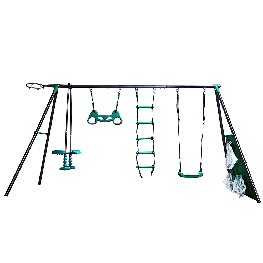 Adventure Swing Set: Safe Dual Seats for Endless Fun!