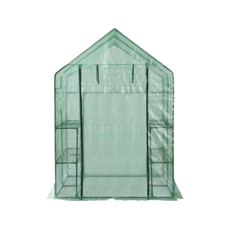Cozy Greenhouse Haven - Portable Mini Garden Shelves for Indoor & Outdoor Plants