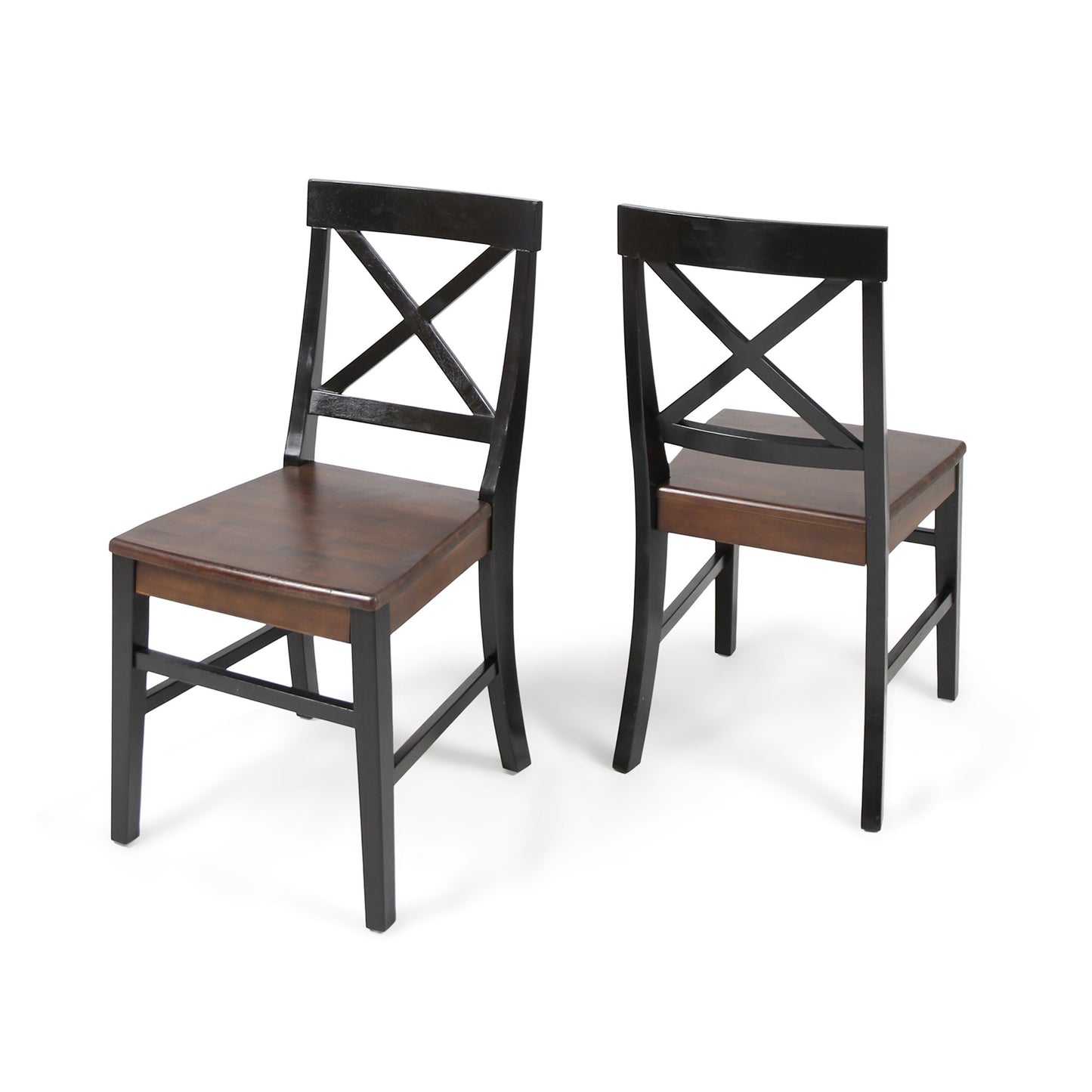 Rustic Elegance Dining Chairs - Set of Two