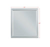 Platinum Elegance Louis Philippe Mirror