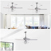 Crystal Breeze Ceiling Fan with Remote