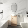 Chic Space-Saving Bathroom Vanity with Sink