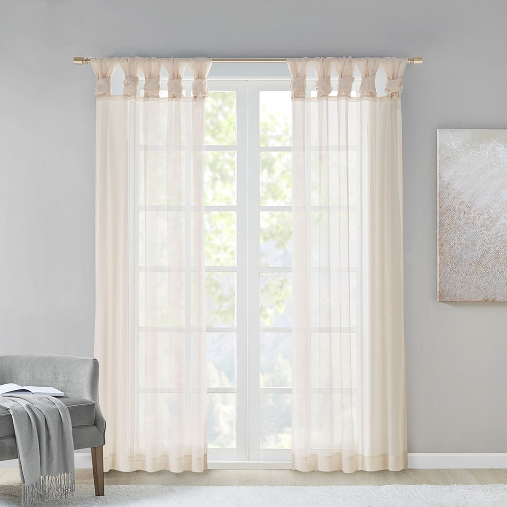 Twisted Breeze Sheer Curtains