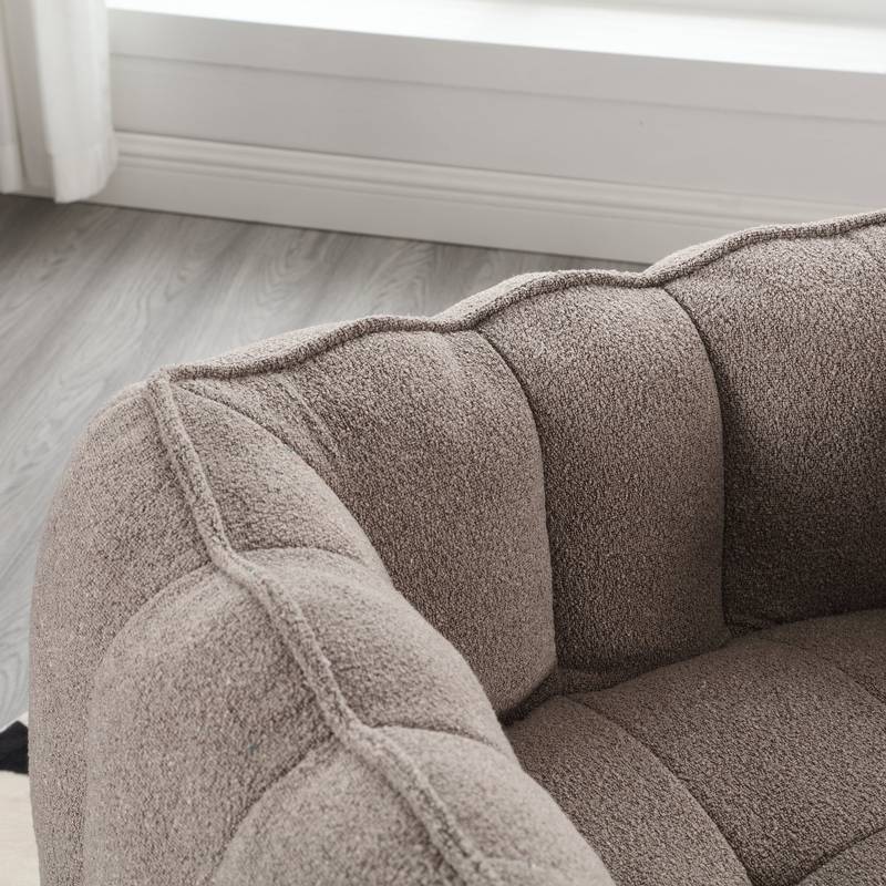 Cozy Foam Bean Bag Chair & Footstool