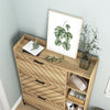 Chic Slim Shoe Storage Cabinet