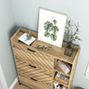Chic Slim Shoe Storage Cabinet