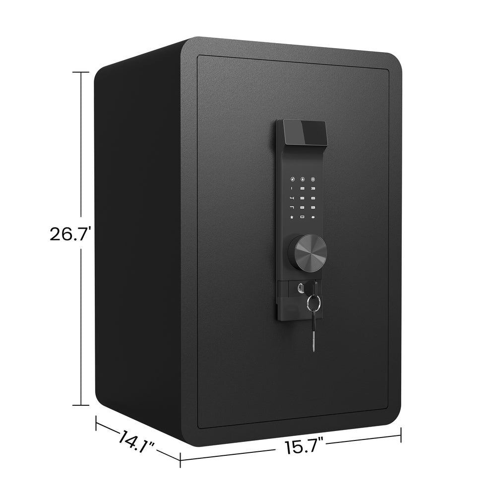 Ultimate Fireproof and Waterproof Safe with Secure Lock and Private Drawer