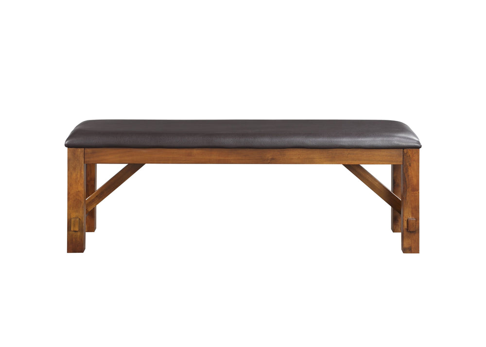 Espresso & Walnut Apollo Bench