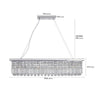 Elegant Raindrop Chandelier for Dining & Kitchen