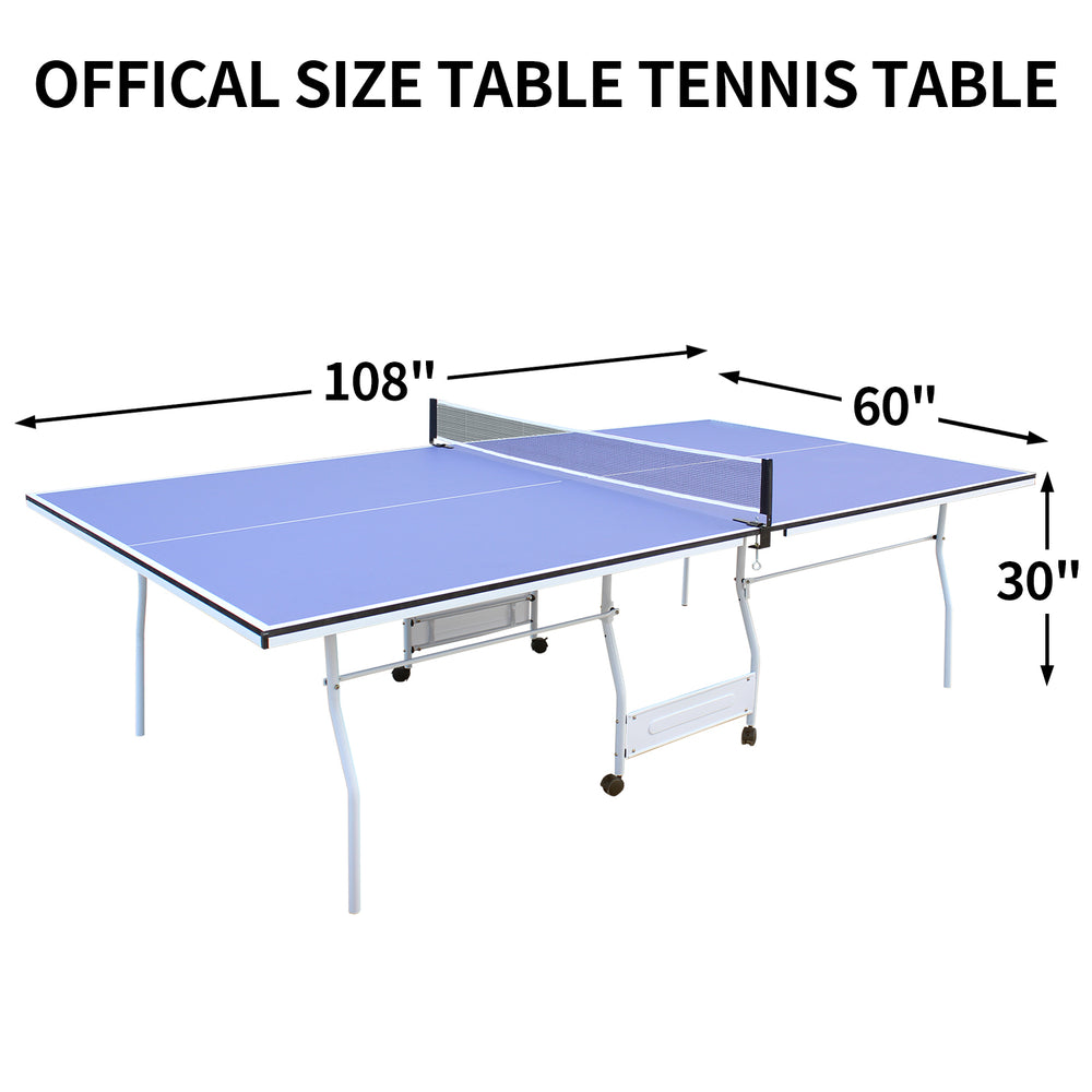 Portable Ping Pong Table Set: Fun for All Indoors!