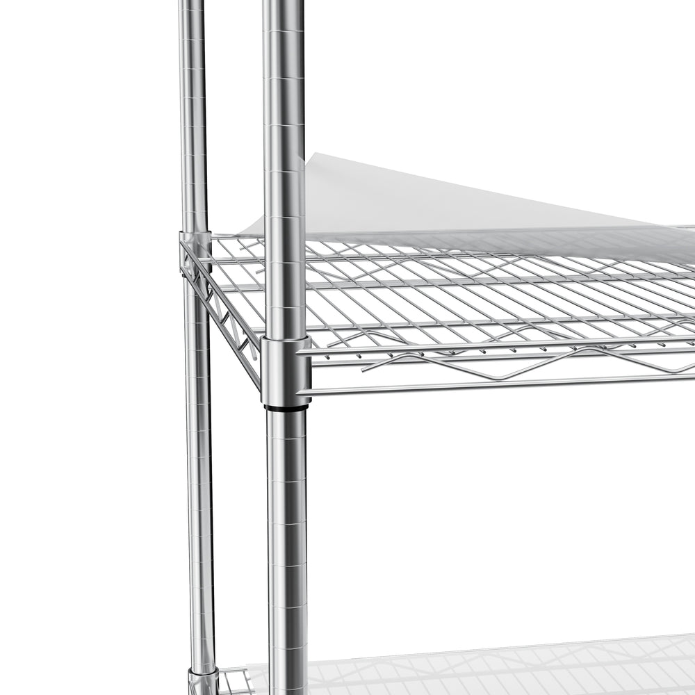 Versatile Rolling Shelf Rack - Heavy-Duty Storage Solution