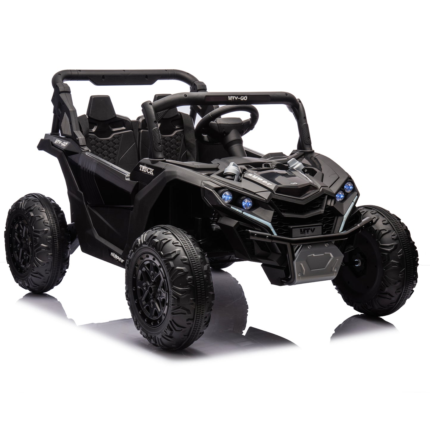 Adventure Buddy: Remote-Controlled Kids’ UTV with Fun Features!