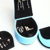 Turquoise Velvet High Heel Jewelry Box