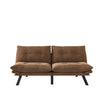 Cozy Brown Convertible Sofa Bed