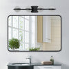 Sleek Frosted Glass Vanity Light