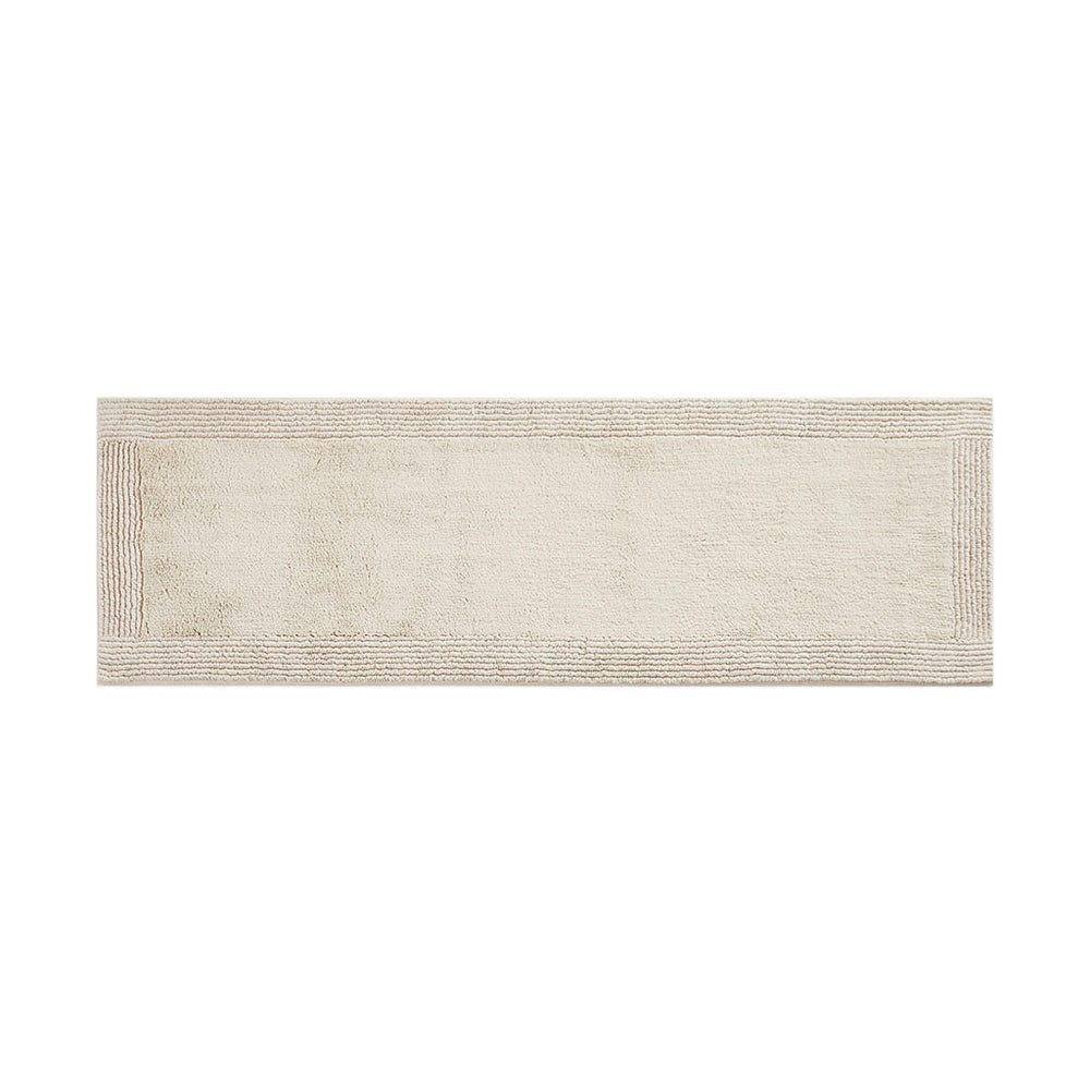 Plush Cotton Reversible Bath Rug