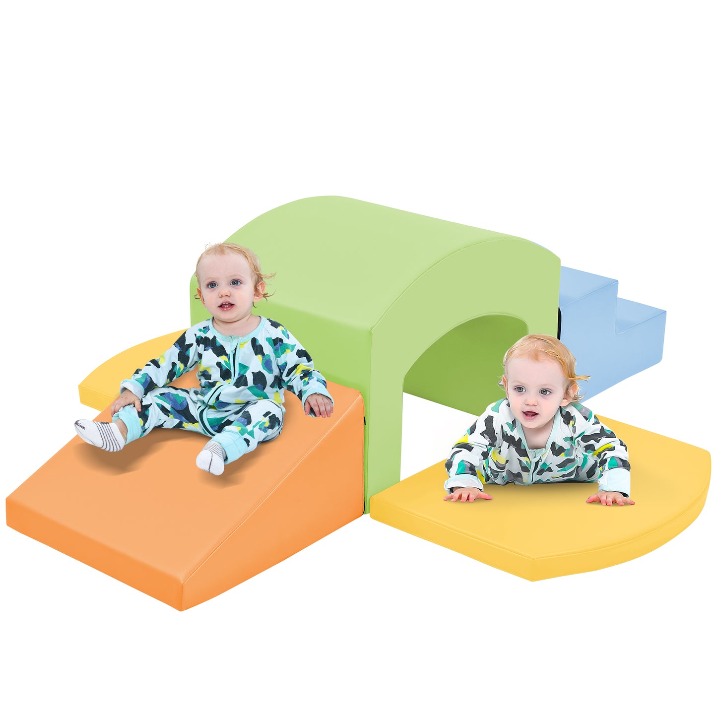 Cozy Climb and Slide Foam Playset for Tots