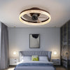 Luxe LED Ceiling Fan Chandelier with Remote