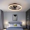 Luxe LED Ceiling Fan Chandelier with Remote