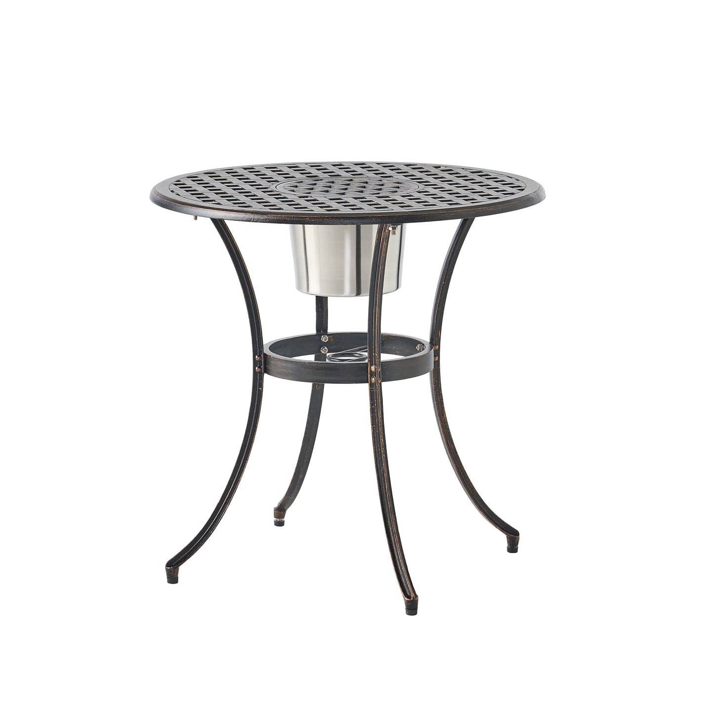 Chic Bistro Set with Ice Bucket