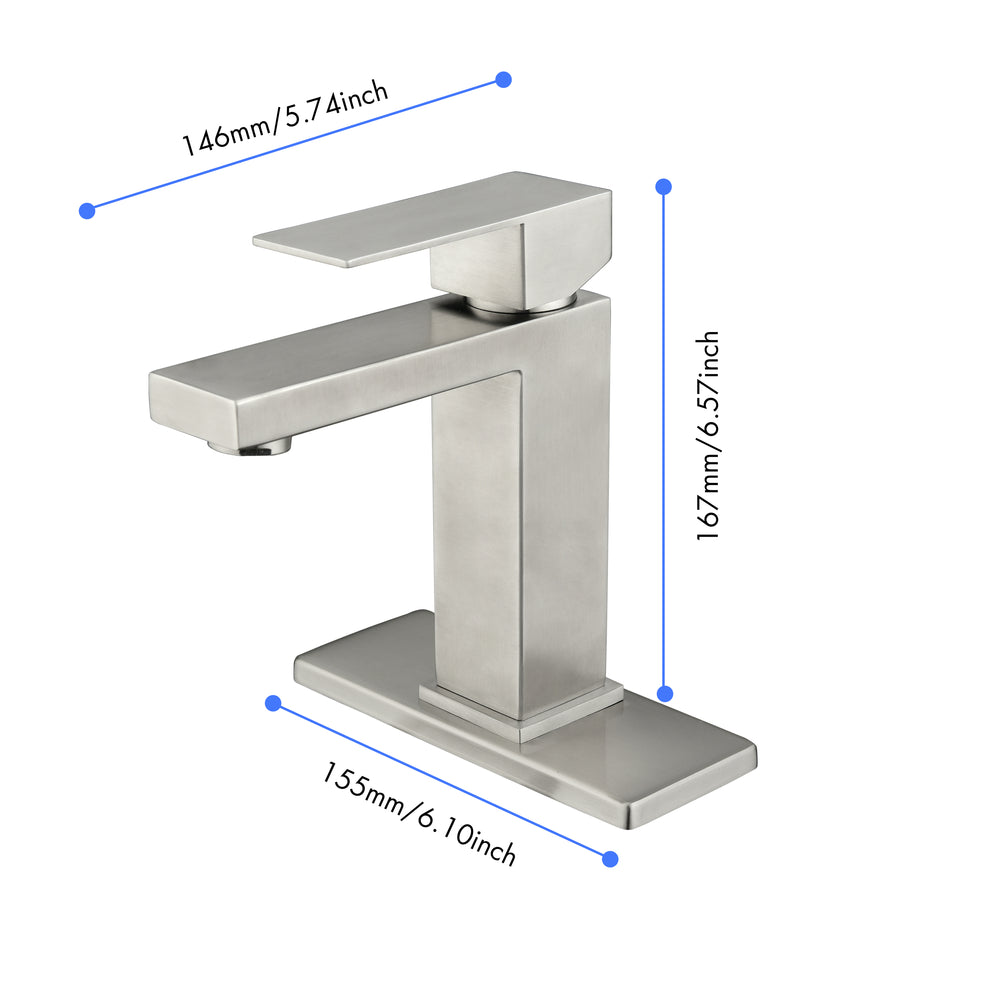 Elegant Waterfall Vanity Faucet