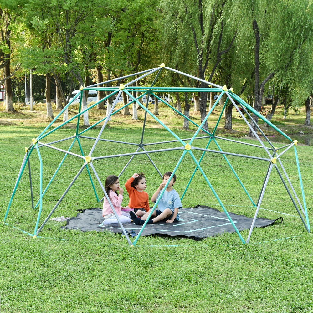 Kids' Geometric Climbing Dome with Hammock - Fun & Durable Adventure!