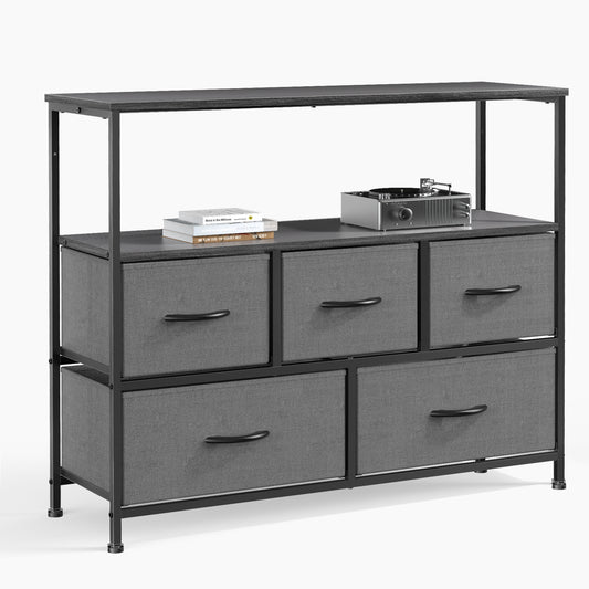 Chic & Sturdy 5-Drawer Dresser