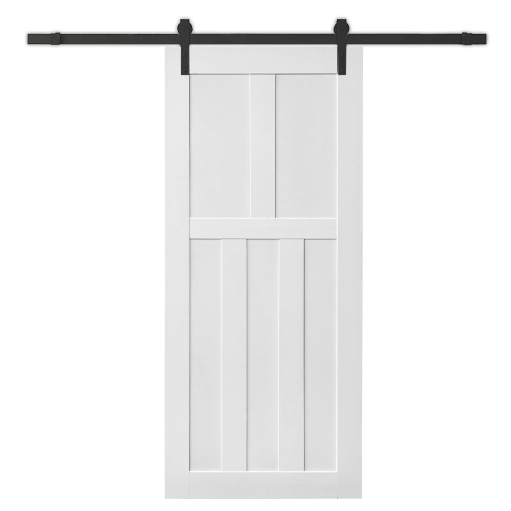 Stylish Barn Door Kit with Sliding Hardware and Handle