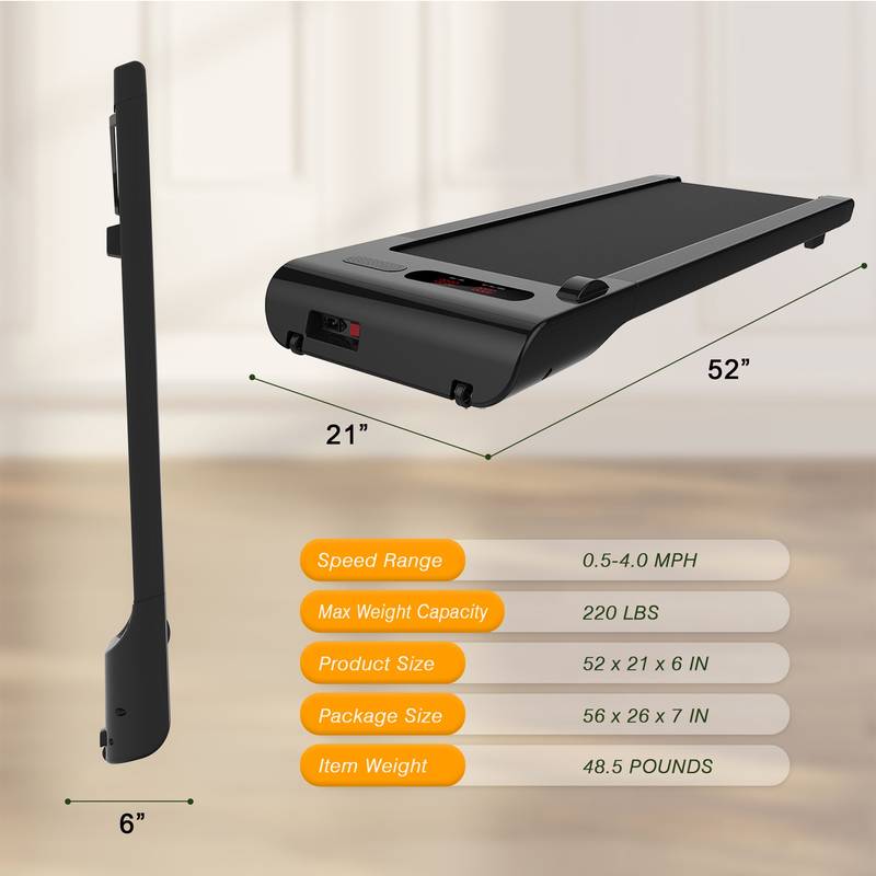 Under Desk Walkie Treadmill – Compact & Convenient Fitness for Home or Office