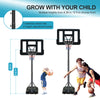 Adjustable Portable Basketball Hoop for Indoor & Outdoor Fun