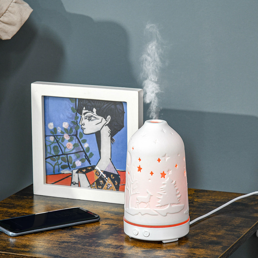 Serenity Aromatherapy Diffuser: Colorful Relaxation for Home and Office