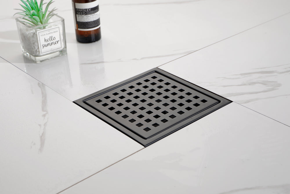 Sleek Square Shower Drain