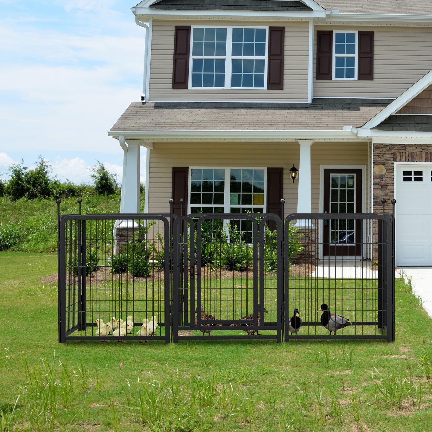 Ultimate Dog Playpen: Versatile & Sturdy Pet Exercise Space