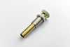 Chic Brushed Gold Dual-Handle Bathroom Faucet with Swivel Spout and Drain