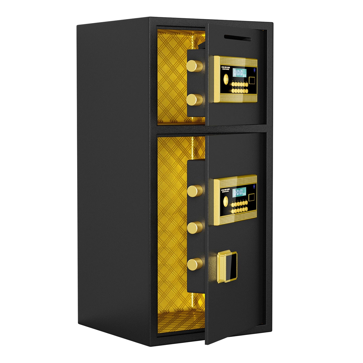 SecureGuard Dual Door Safe with Fire and Water Protection