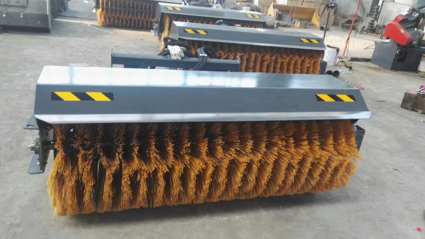 PowerSweep Angle Broom for Skid Steers