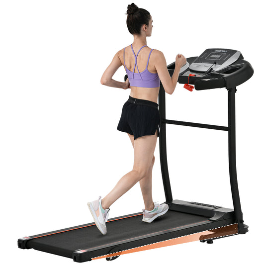 Foldable Home Treadmill with Pulse Sensor - Quiet, Compact & Powerful!