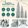 “Frosted Slim Pre-Lit Christmas Tree Set”