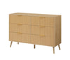 Wavy Wood Dresser for Kids and More