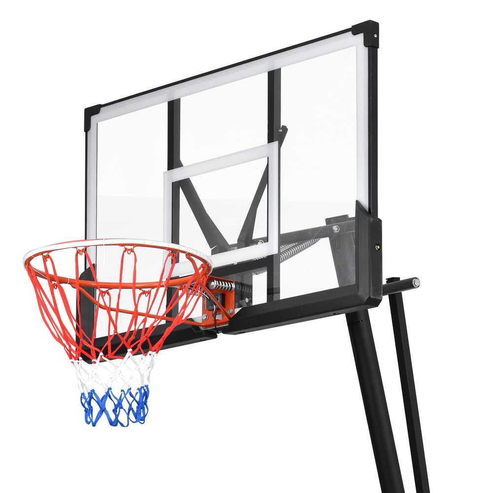 GlowHoops: Adjustable Portable Basketball System for Day and Night Fun