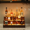 Glow-Up Liquor Display Shelf