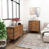 Rustic Industrial 6-Drawer Dresser - Stylish Storage for Every Room