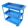 Blue Rolling Tool Cart - Heavy-Duty & Lockable!