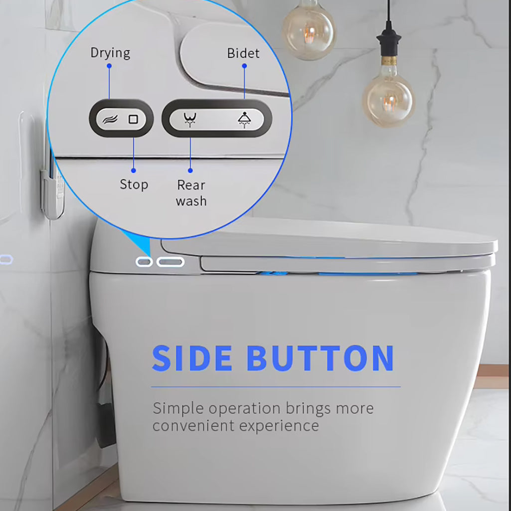 Smart Bidet Toilet with Heated Seat & Auto Features