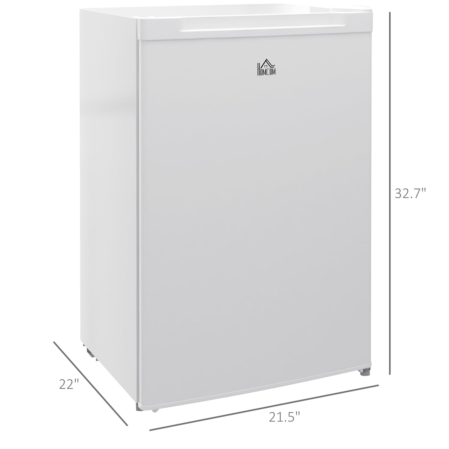 CozyCool Compact Freezer - Reversible Door & Adjustable Thermostat