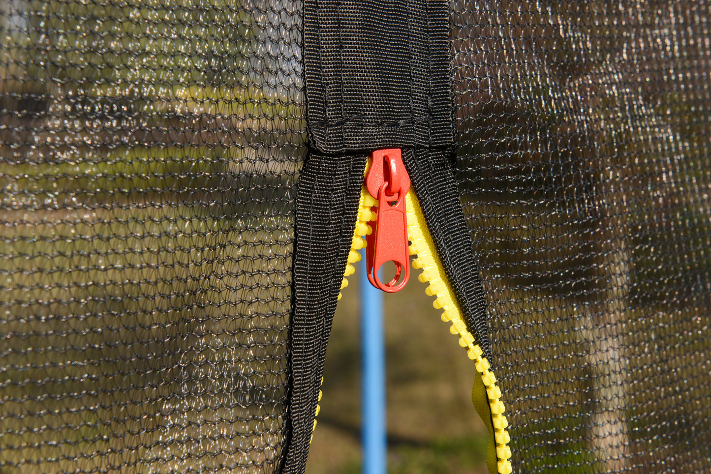 Jump & Score Trampoline Safety Net with Basketball Hoop!