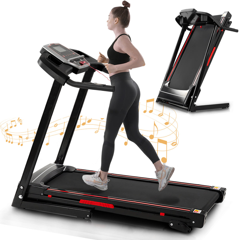 Compact Fit: Foldable Treadmill for Home Workouts